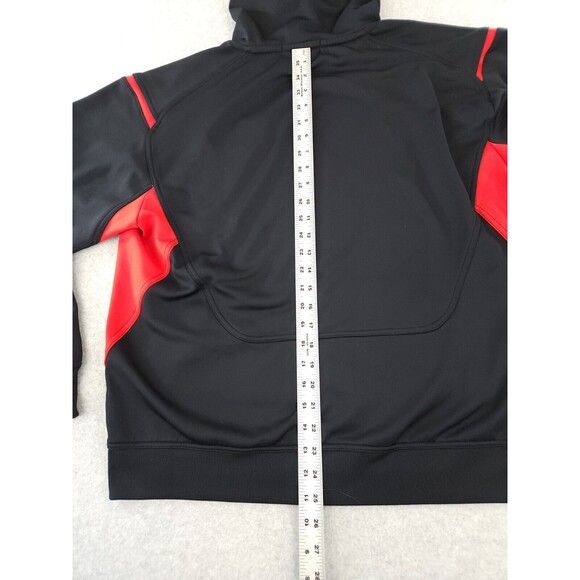 Tecate Beer Pullover‎ Hoodie Black Red Promotional Pocket Sweatshirt Size Large - Picture 13 of 14